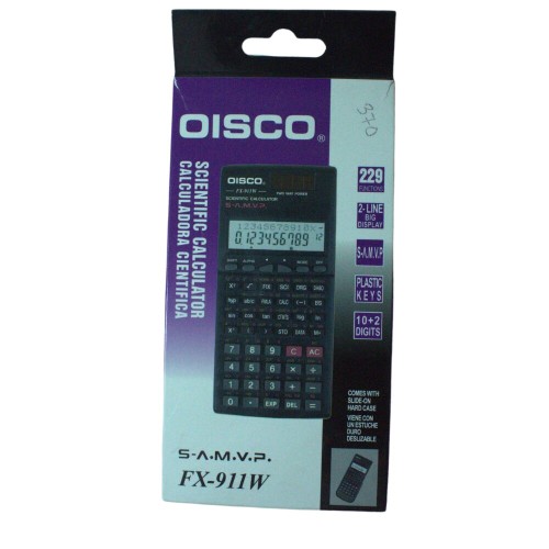 Black Oisco Scientific Calculator Fx-911W