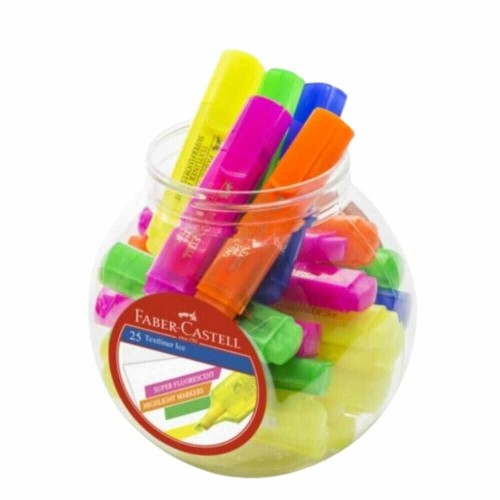 Faber-Castell Textliners  (Tub of 25)