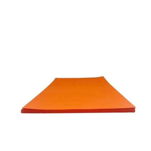 Color Paper - 50 Sheets - Orange Color - A4 Size