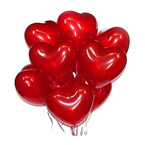 Heart Shape Balloons per pkt(100pcs)