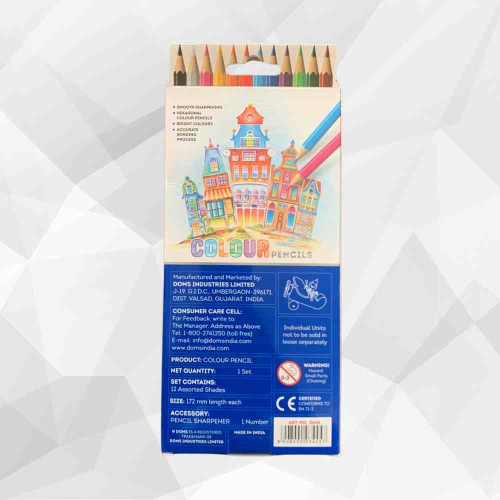 Doms long Color Pencil (1pkt)