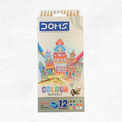 Doms long Color Pencil (1pkt)