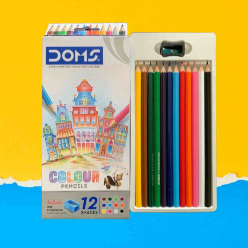 Doms long Color Pencil (1pkt)