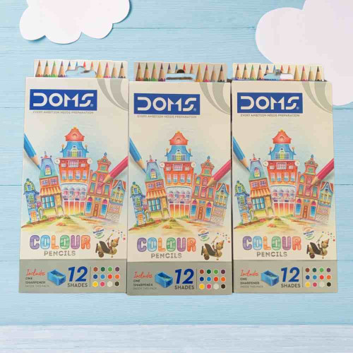 Doms long Color Pencil (10pkt)