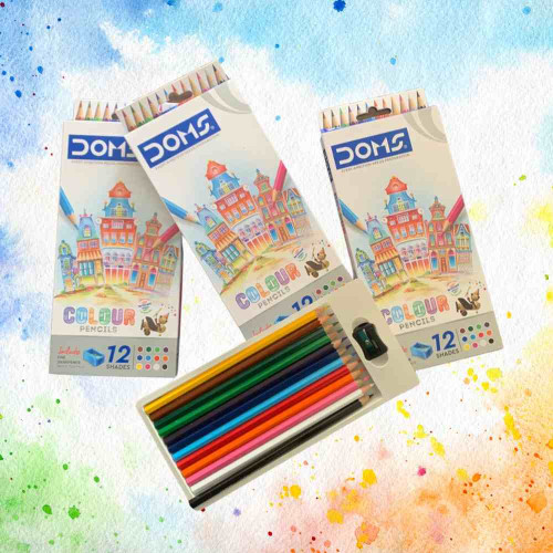 Doms long Color Pencil (10pkt)