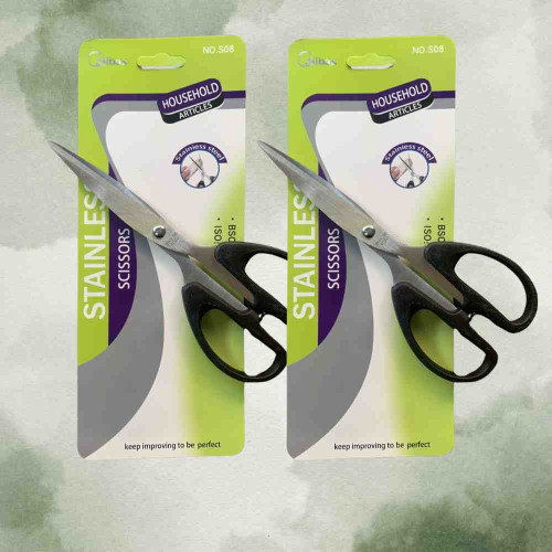 Stainless Scissors NO.S08 (12pcs)