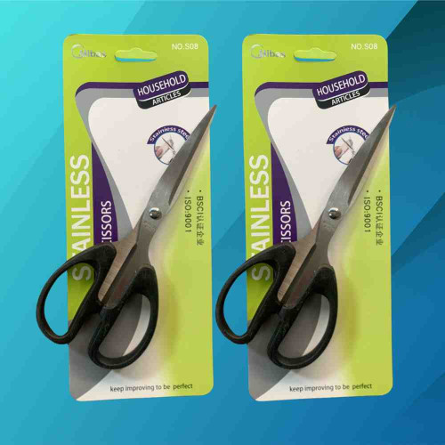 Stainless Scissors NO.S08 (12pcs)