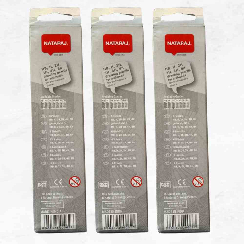 Nataraj Drawing Pencils For Architects (72pkt)