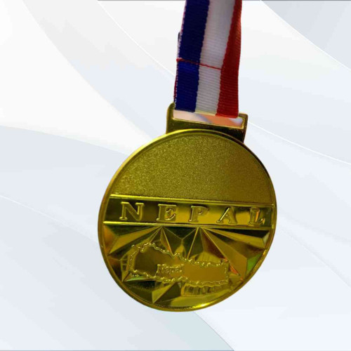 Nepal Map Big Medal (1pcs)