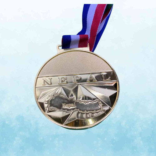 Nepal Map Big Medal (1pcs)