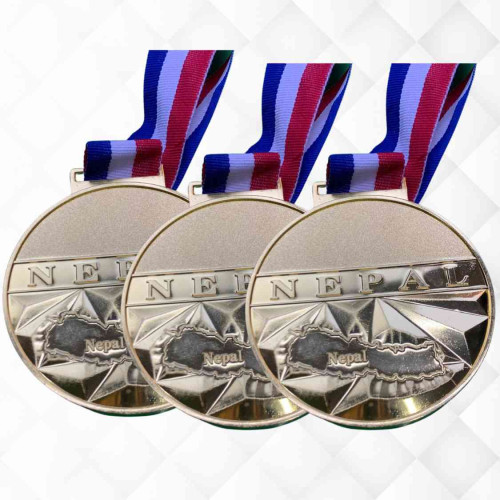 Nepal Map Big Medal (72pcs)