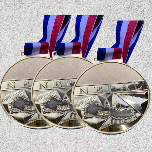 Nepal medal map (72pcs)