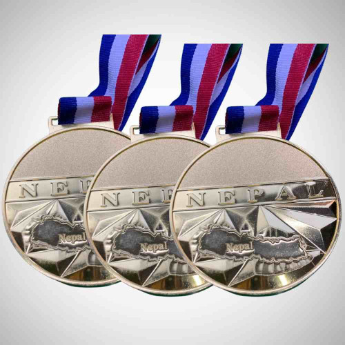 Nepal medal map (72pcs)