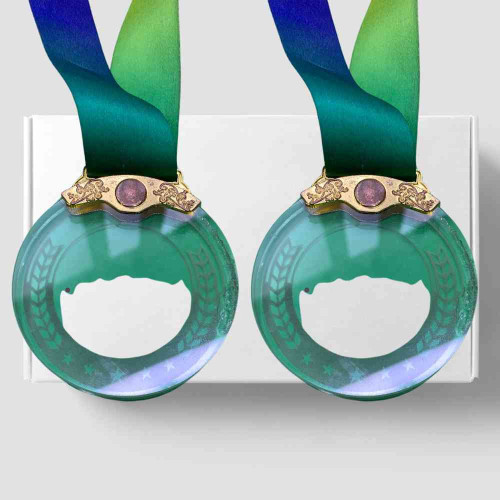 Transparent Medal (12cs)