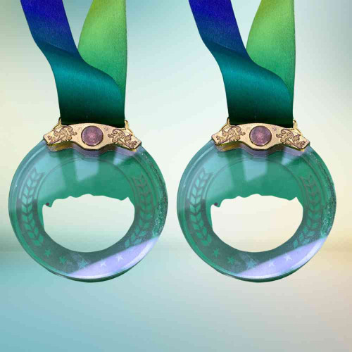 Transparent Medal (12cs)