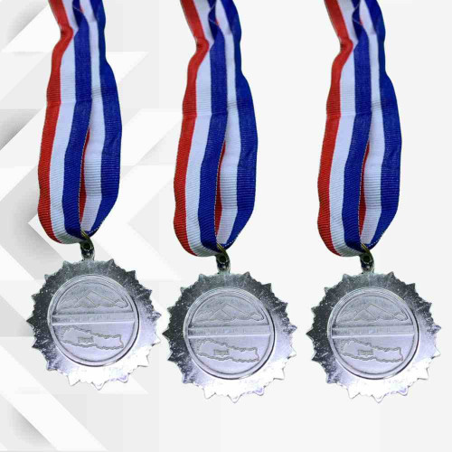 Star Silver Medal (12pcs)