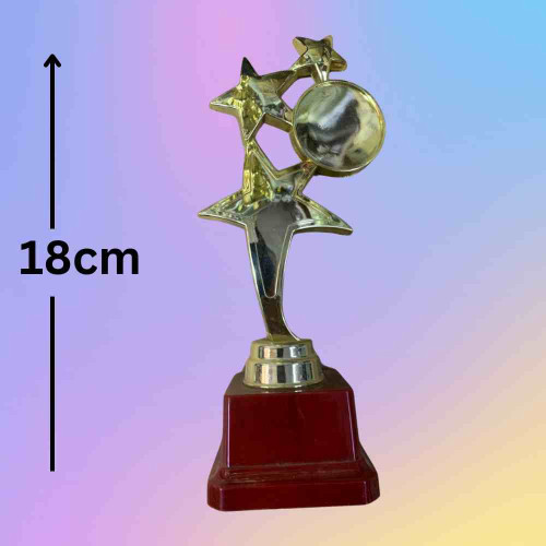 3 Star Small Trophy (1pcs)