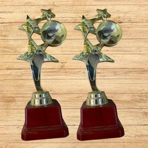 3 Star Small Trophy (12pcs)