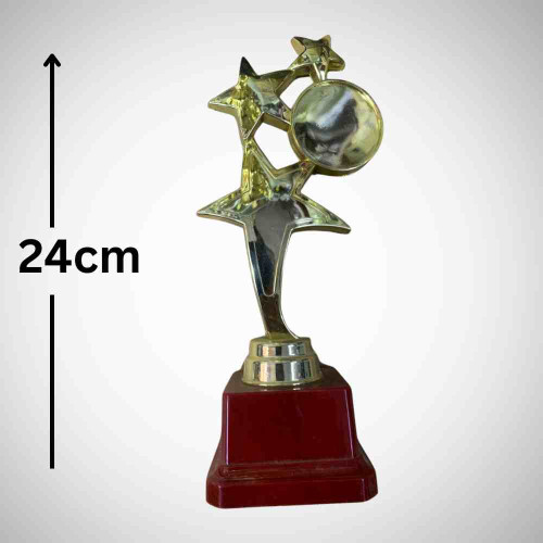 3 Star Large Trophy (1pcs)