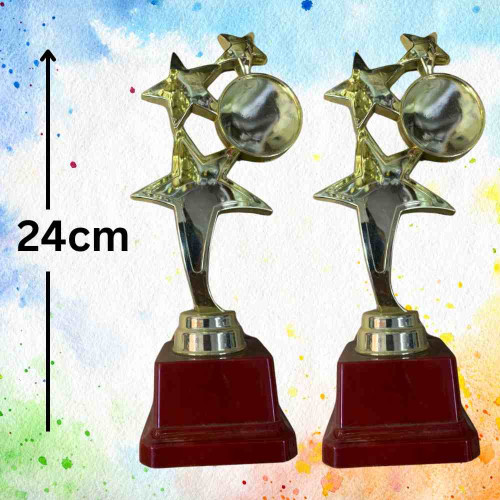 3 Star Large Trophy (12pcs)