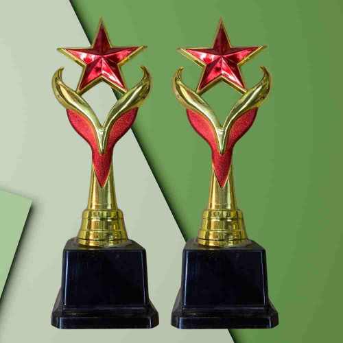 Red Star Small Trophy (12pcs)