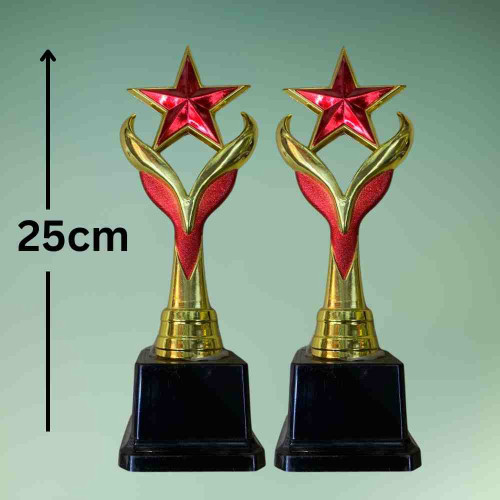 Red Star Medium Trophy (12pcs)