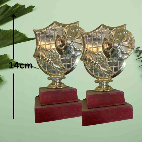 Golden Goal Shield Trophy (12pcs)