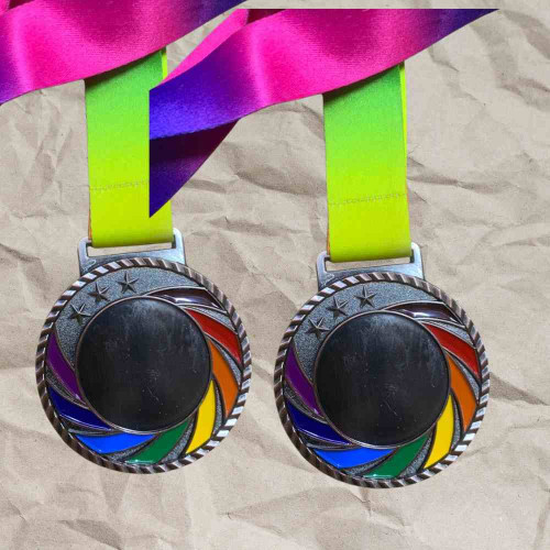 Color Silver Medal (12pcs)