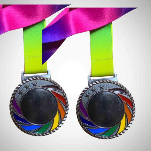 Color Silver Medal (12pcs)