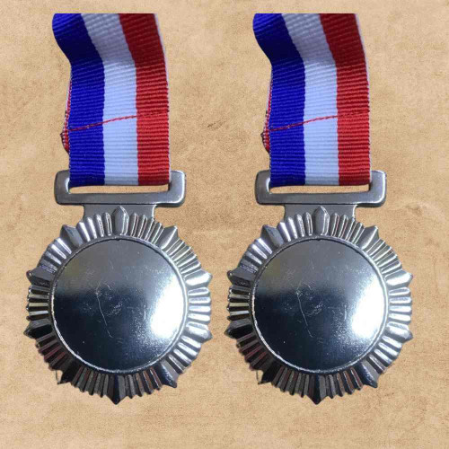 Star Small Silver Medal (12pcs)