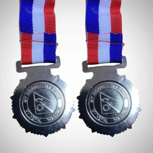 Star Small Silver Medal (12pcs)