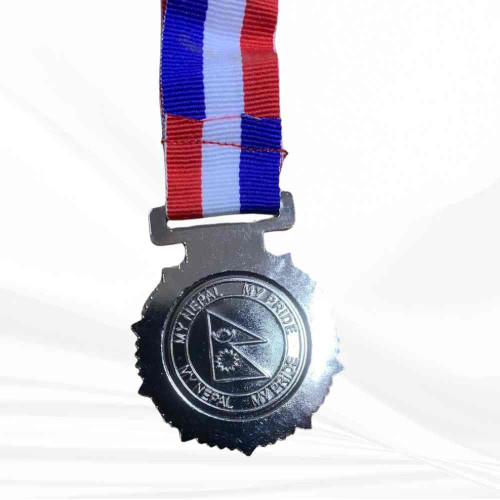 Star Small Silver Medal (1pcs)