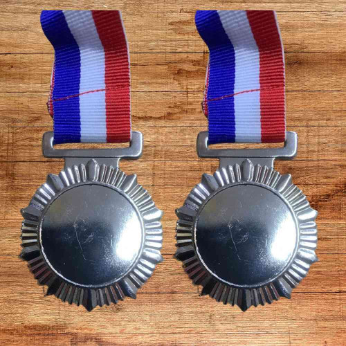 Star Big Silver Medal (12pcs)