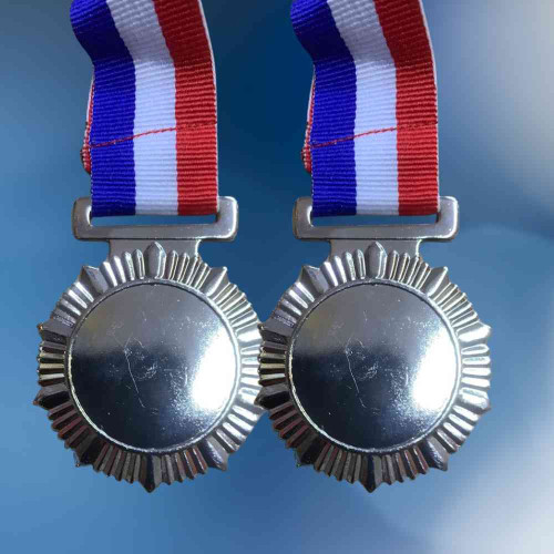 Star Big Silver Medal (12pcs)