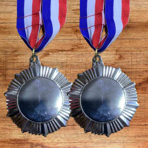 Diamond Silver Medal (12pcs)