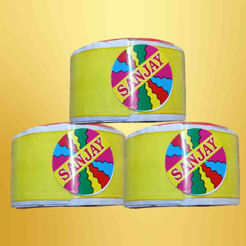 ElegancePro Yellow Satin Ribbon (12roll)