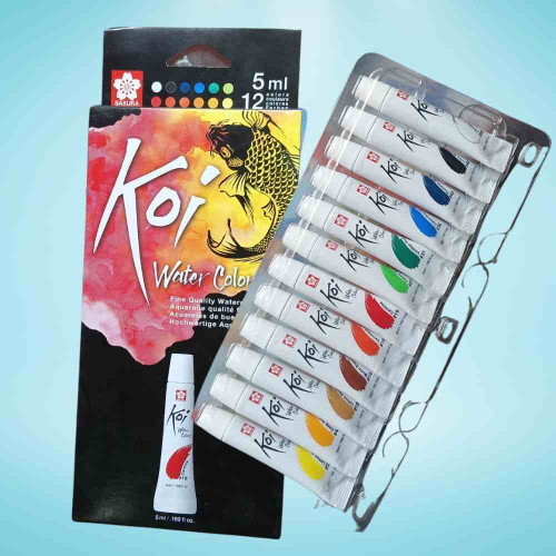 Koi Water colour (1set)