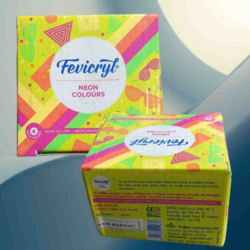 Fevicryl Neon Colour (1set)