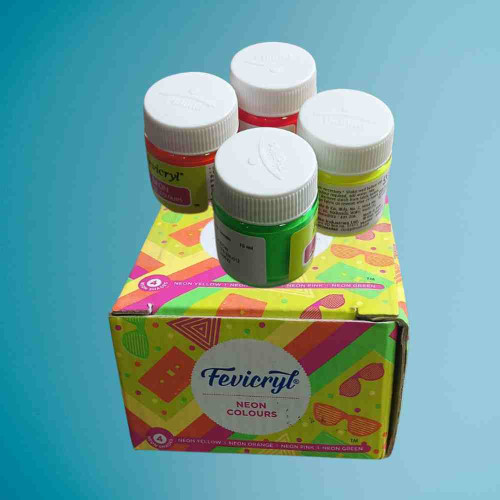 Fevicryl Neon Colour (1set)