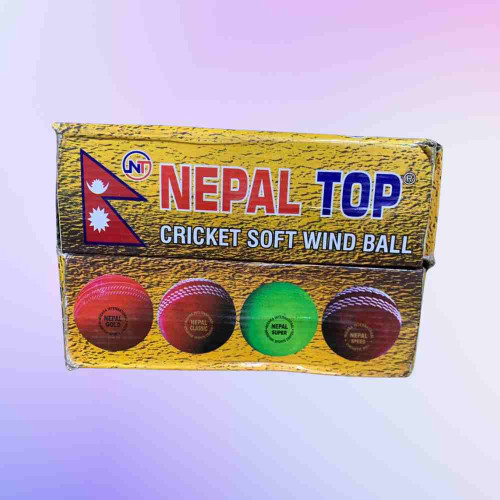 Nepal Top Cricket Soft Wind Ball (1pkt)