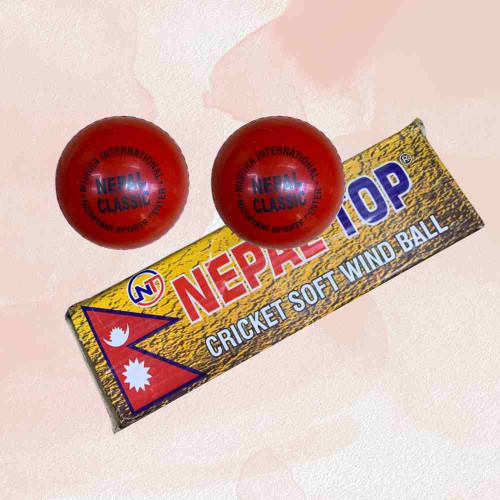 Nepal Top Cricket Soft Wind Ball (1pkt)