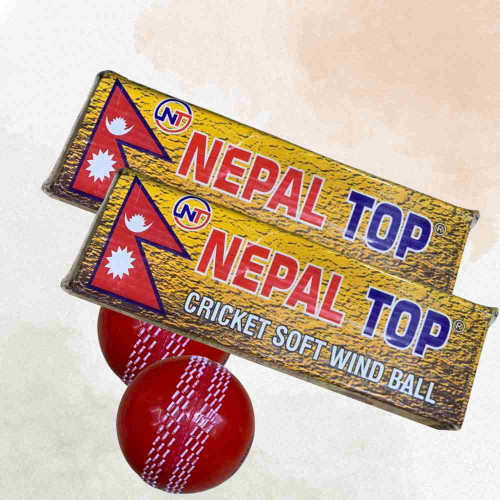 Nepal Top Cricket Soft Wind Ball (12pkt)