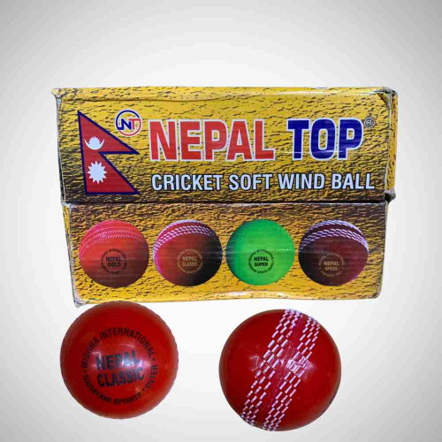 Nepal Top Cricket Soft Wind Ball (12pkt)