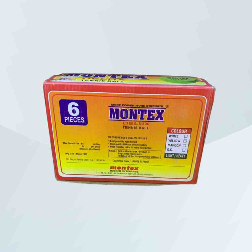 Montex Deluxe Tennis Ball (1pkt)