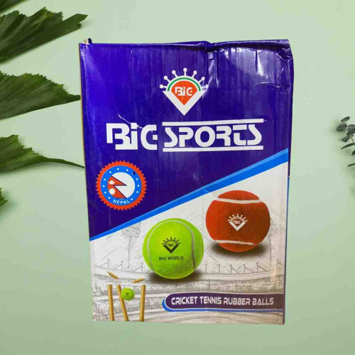 Cricket Tennis Rubber Balls (1pkt)