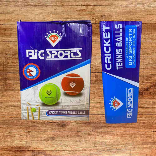 Cricket Tennis Rubber Balls (1pkt)