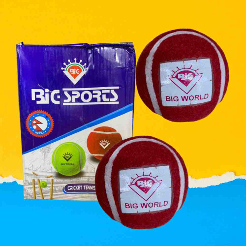 Cricket Tennis Rubber Balls (1pkt)