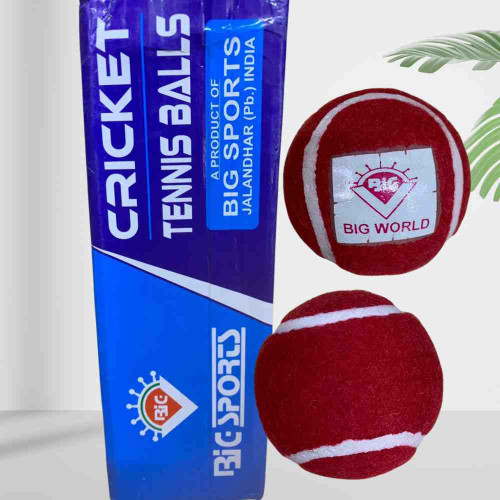 Cricket Tennis Rubber Balls (1pkt)