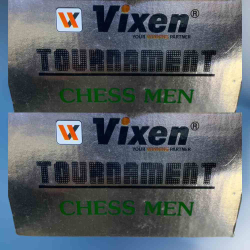 Vixen Tournament Chess Men (12pkt)