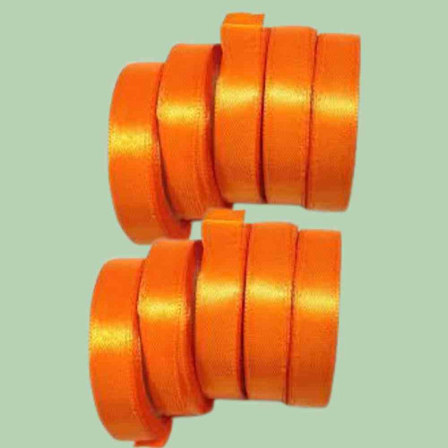 Orange Satin Ribbon 1/4 Inch (12roll)